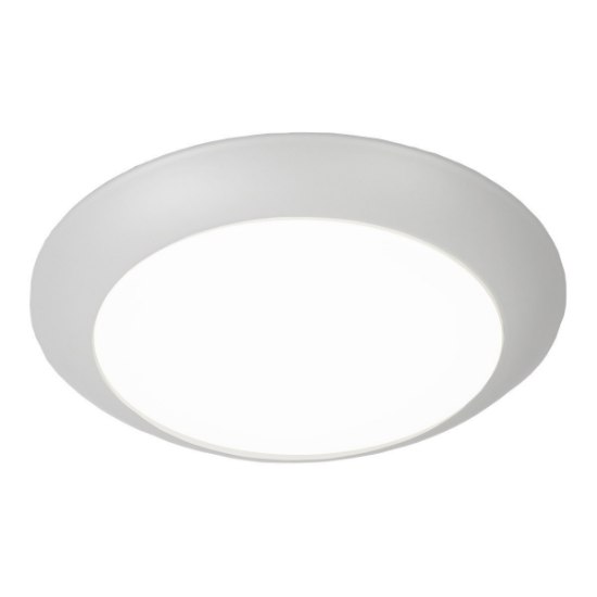 Picture of 15w 6" 950lm 40K Disc White Dimmable NW LED Flush Mount