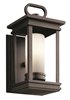 Picture of 12" South Hope 1-Light Rubbed Bronze Outdoor Wall Lantern