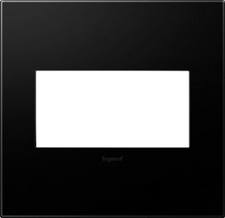 Picture of adorne Plastics Graphite 2-Gang Wall Plate