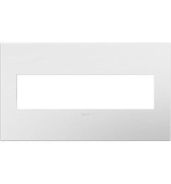 Picture of adorne Plastics Gloss White 4-Gang Wall Plate
