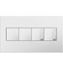 Picture of adorne Plastics Gloss White 4-Gang Wall Plate