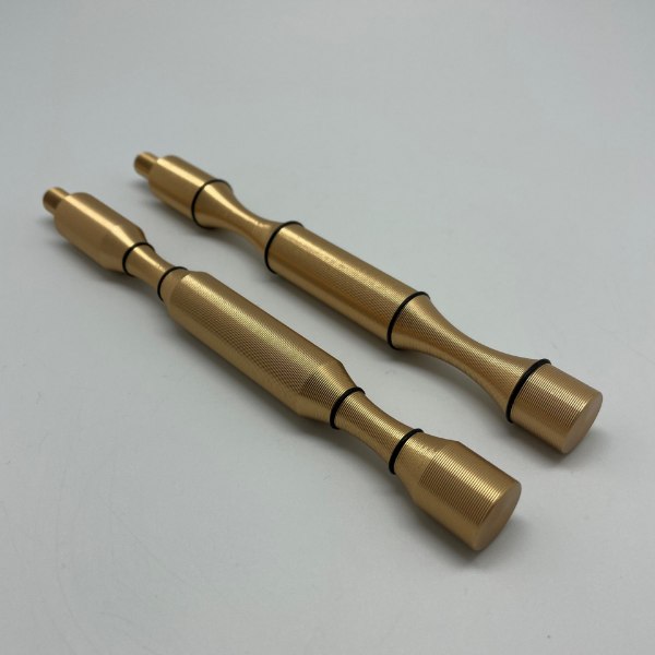Picture of 2-Bottle Gold Wine Pegs