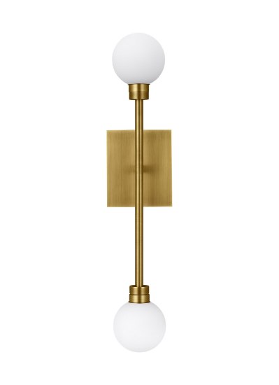 Picture of 4" Mara Aged Brass ADA LED Wall Light
