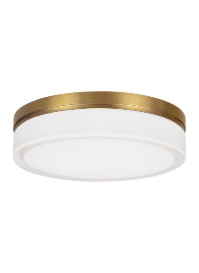 Picture of 11" Sean Lavin Cirque Aged Brass LED Flush Mount