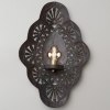 Picture of 19½" Feleena Brass Aged Iron E26 Large Sconce