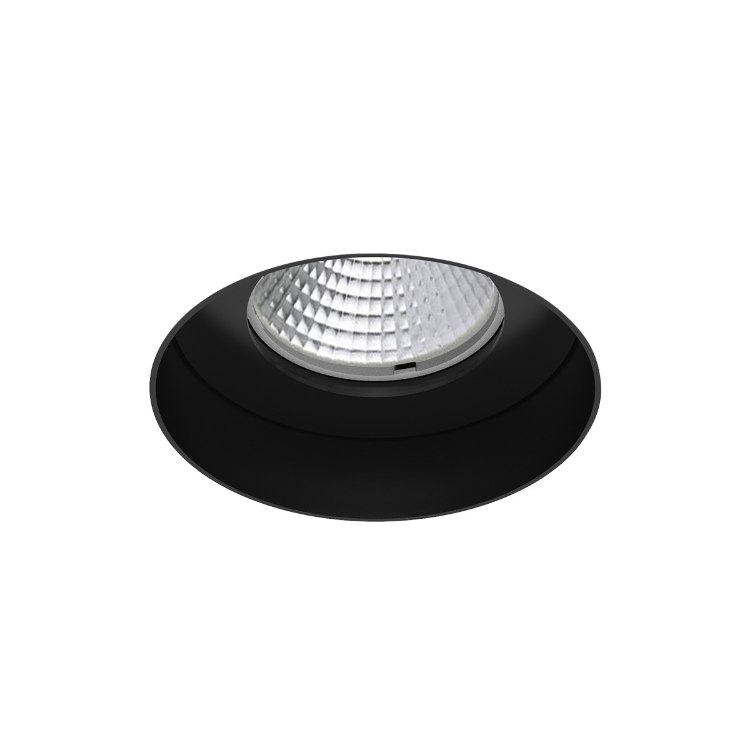 Picture of 3" 15w Amigo Black Trimless 35k Dimmable LED Downlight