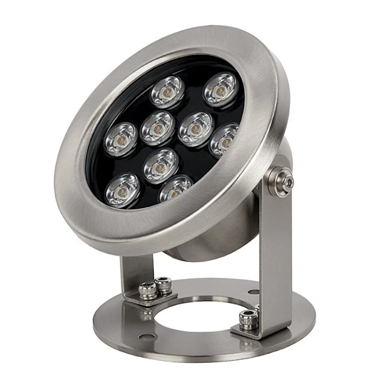 Picture of 3.3" Underwater Pond and Landscape 9w 3000K 12V AC/DC LED Spotlight