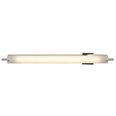 Show details for 40w Vail 30K Module Damp Location Brushed Steel Opal Dimmable WW LED Vanity (CAN 37.5"x3"x1.25"Ø4.4") Picture of 40w Vail 30K Module Damp Location Brushed Steel Opal Dimmable WW LED Vanity (CAN 37.5"x3"x1.25"Ø4.4")