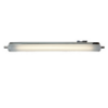 Foto para 40w Vail 30K Module Damp Location Brushed Steel Opal Dimmable WW LED Vanity (CAN 37.5"x3"x1.25"Ø4.4")