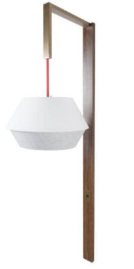 Picture of 60" Wood/Metal 2-Light Hotel Floor Lamp