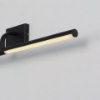 Picture of 18½" Mona 1 Black 1-light Tubular Vanity Picture Wall Sconce