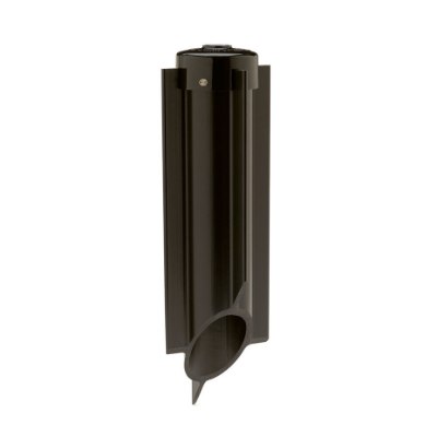 Mostrar detalles para 19" 2¼⌀ Black PVC Landscape Stake Imagen de 19" 2¼⌀ Black PVC Landscape Stake