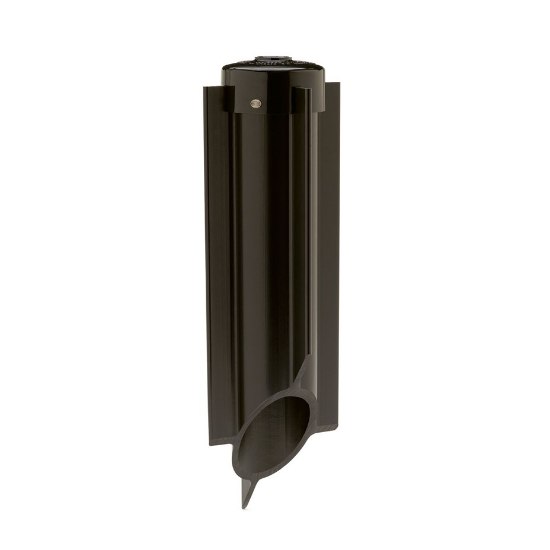Picture of 19" 2¼⌀ Black PVC Landscape Stake