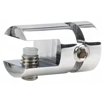 Mostrar detalles para Polished Chrome Shelf Clamp Imagen de Polished Chrome Shelf Clamp