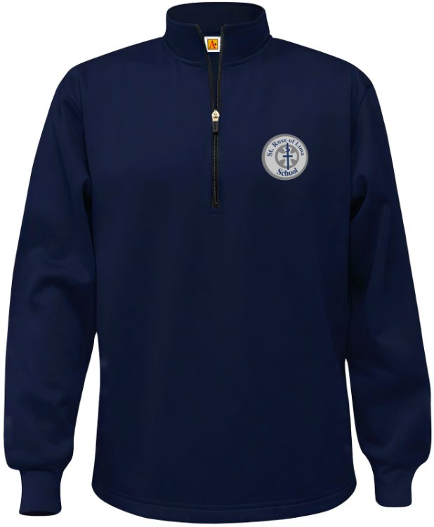 Foto para YS Perf Navy SRL Fleece Quarter-Zip Sweatshirt