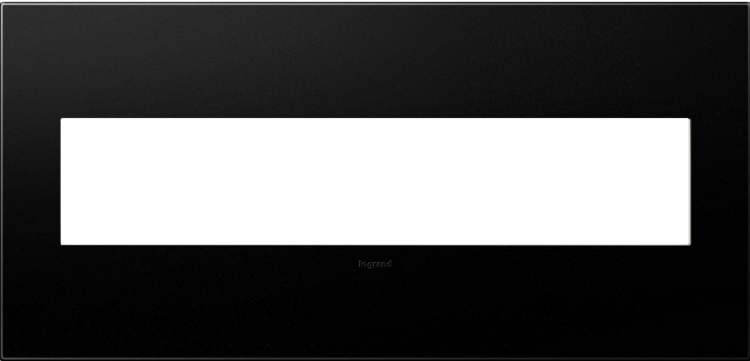 Picture of adorne Graphite 5-Gang Screwless Wall Plate