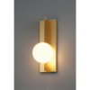 Foto para 6" Euro Gold/Opal LED Sconce