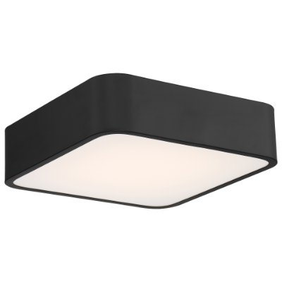 Show details for 12" Granada Black/White LED Flush Mount Picture of 12" Granada Black/White LED Flush Mount