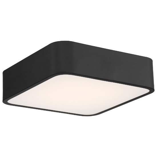 Foto para 12" Granada Black/White LED Flush Mount