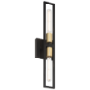 Foto para 4½" 27k Tyne Black/Antique Brushed Brass ADA LED Sconce