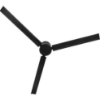 Picture of 72" Indy Matte Black Flush Ceiling Fan