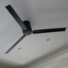 Picture of 72" Indy Matte Black Flush Ceiling Fan