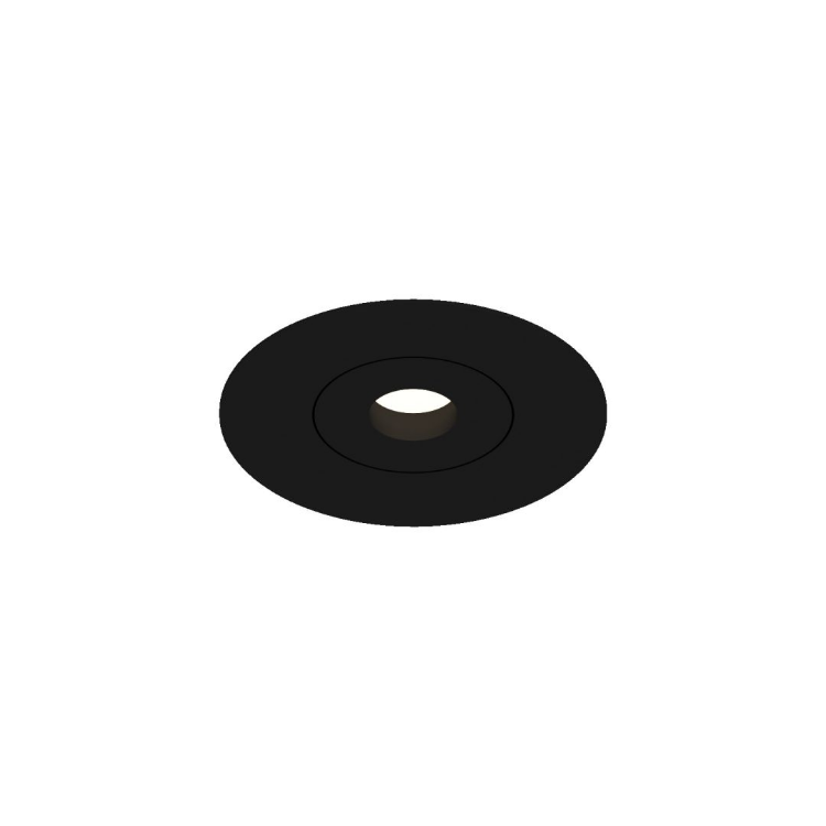 Picture of 3” Black Anodized WW LED Flood Rnd Dir Downlight