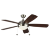 Foto para 52" Discus Classic V1 Plywood Silver/American Walnut Ceiling Fan Blades