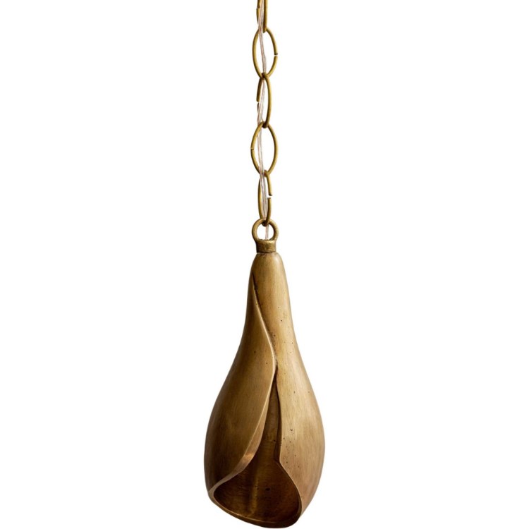 Picture of 4" Floor Brasa Bronze Lirio 1-Light Pendant